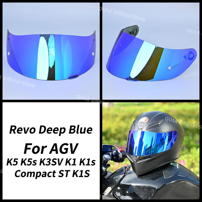For AGV K5 K5S K5-S K3SV K1 K1S Compact ST Motorcycle Helmet Visor Lens Shield Goggles Full Face Pin Accessories Para Moto Helmet