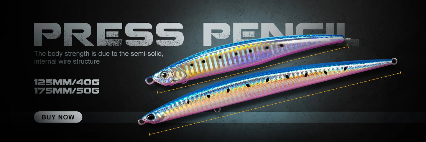 Leurre de pêche articulé Hunthouse, 3 sections, 180 mm/22 g, 255 mm/30,6 g, leurre nageur coulant pour la pêche au bleu-feuille et au bar.