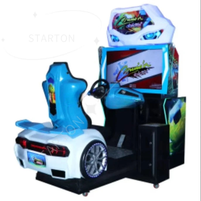 Jeux de Conduite Arcade à Pièces pour Enfants — Voitures de Course, Vidéo Cool