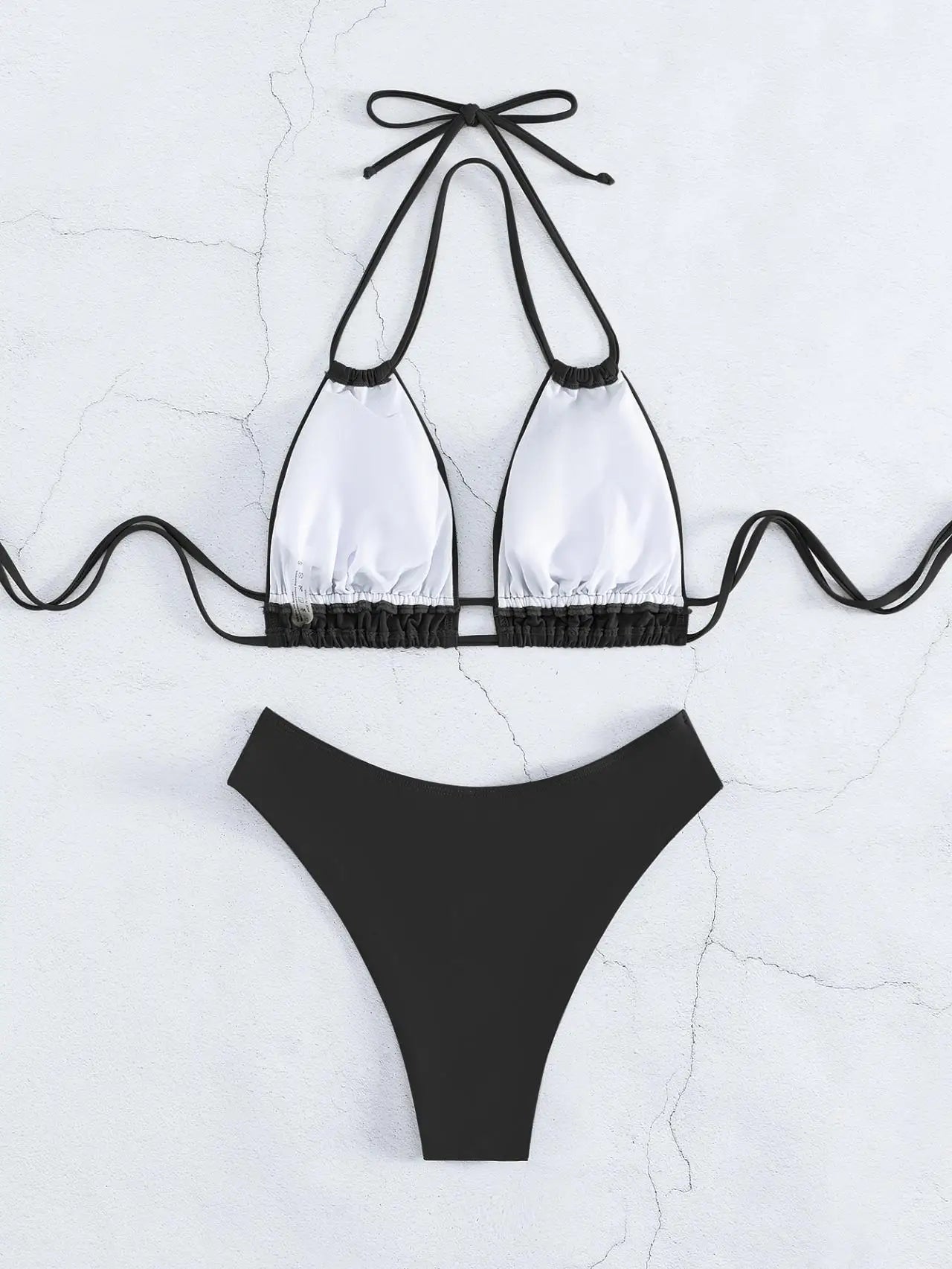Maillot de bain en nylon solide pour femmes, bikini sexy, design de modélisation à la mode, nouveau style, vêtements de plage, 2025