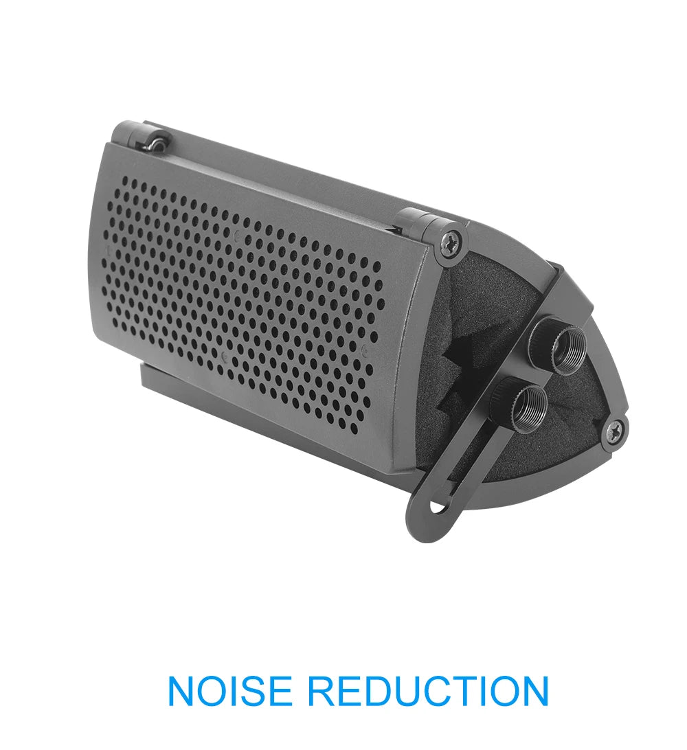 Capot d’Isolation Acoustique Pliable pour Microphone — Triple Isolation Studio