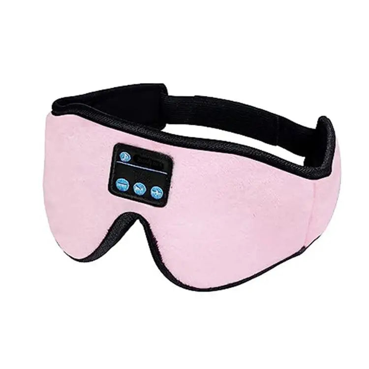 3D Bluetooth Sleep Headphones with Built-in HD Speaker, Eye Mask, Music Playback, Sleep Headset