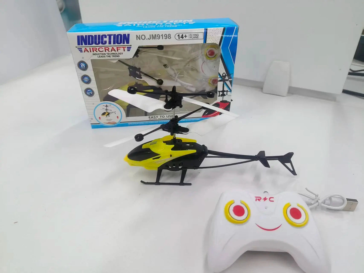 Mini dron RC recargable sin control remoto, helicópteros RC, juguetes de dron, inducción, vuelo estacionario, seguro, resistente a caídas, avión RC