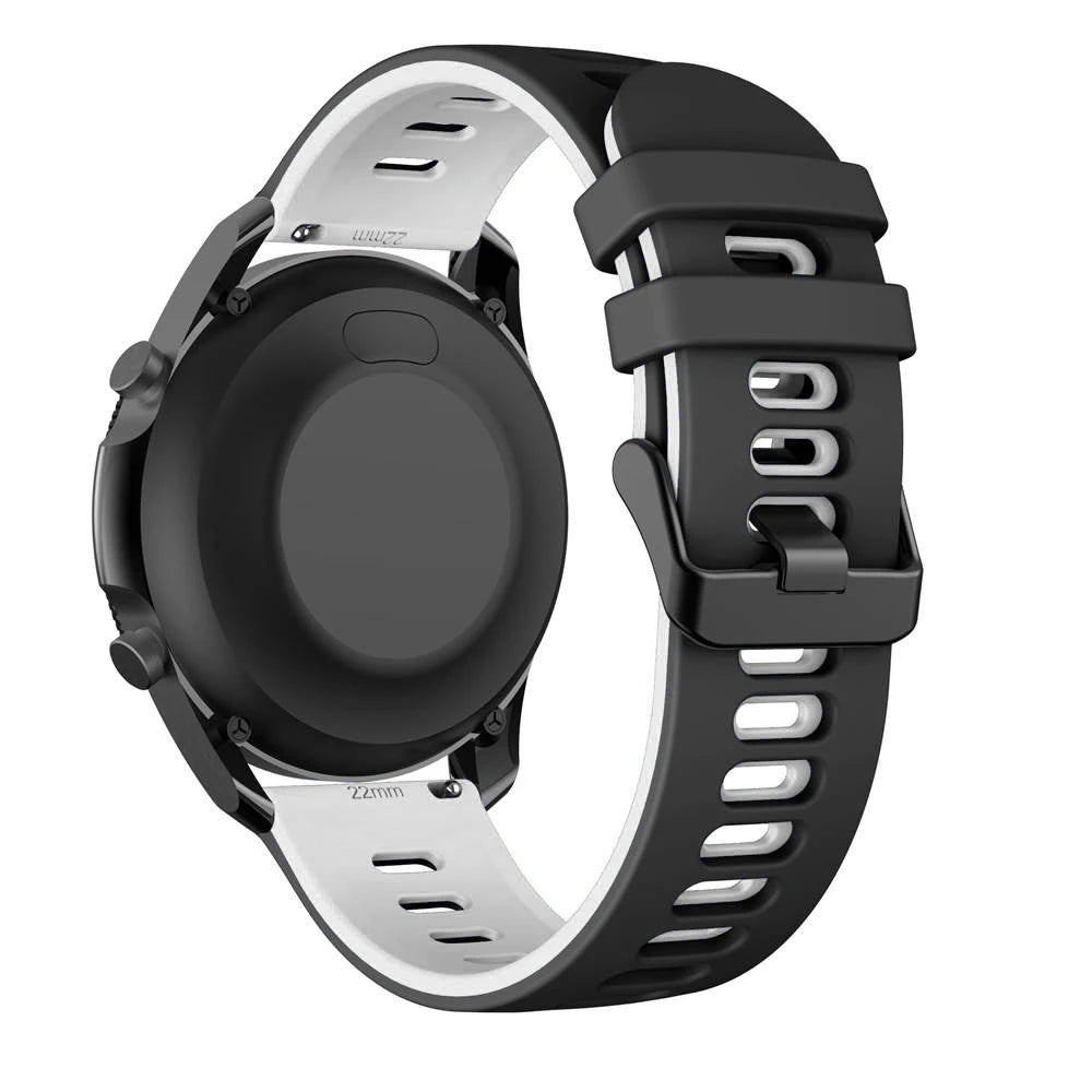 Bracelet de montre en silicone 20mm/22mm — compatible smartwatches, sport