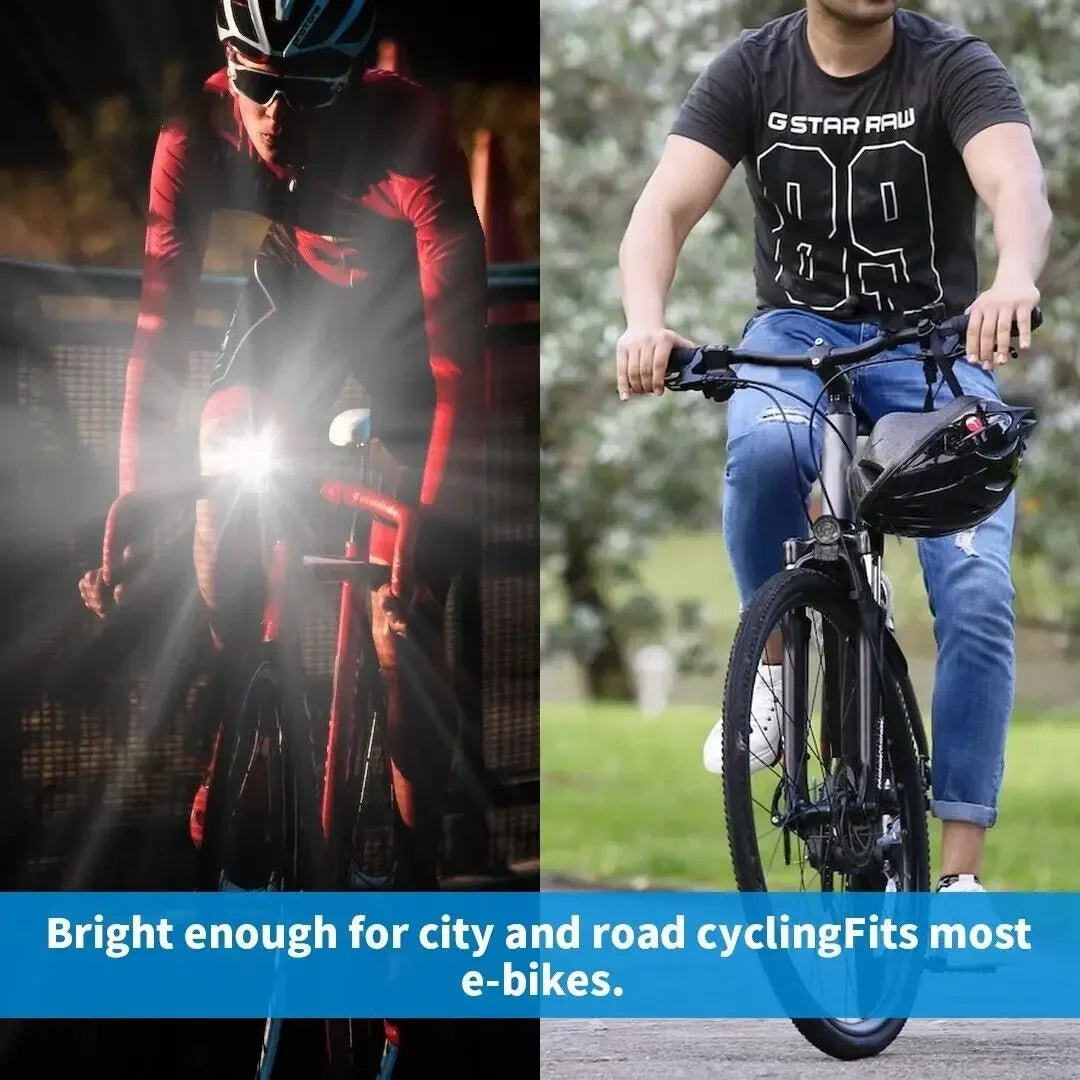 6V LED Scooter Headlight for BBS01B BBS02B BBSHD Mid Drive Motor Conversion Kit, Waterproof Front Light for Scooter