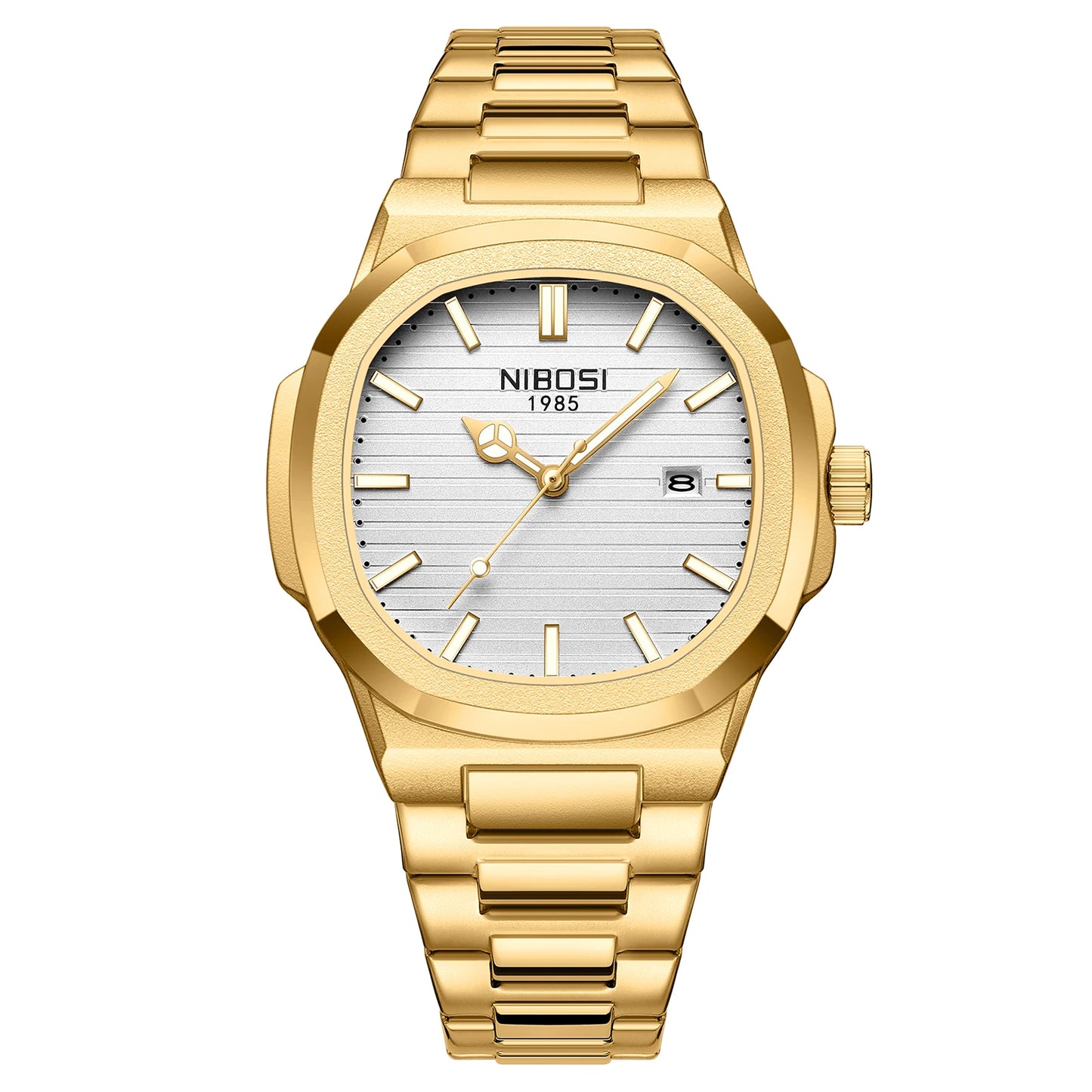 2025 New Luxury Men's Quartz Watches 30M Waterproof Automatic Date Stainless Steel Men's Watch Sport Chronograph Watch for Men Clock