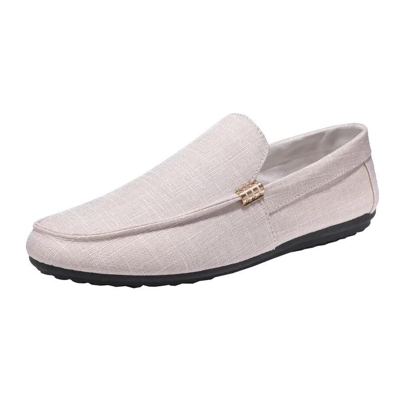 Men's High-Quality Soft Loafers Spring Autumn Men's Shoes Casual Warm Slip-on Driving Flats Plus Size Men's Shoe