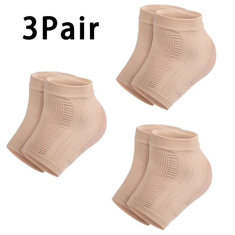 Protège-Talon Mesh Gel Silicone — Soin Pieds Anti-Ampoules