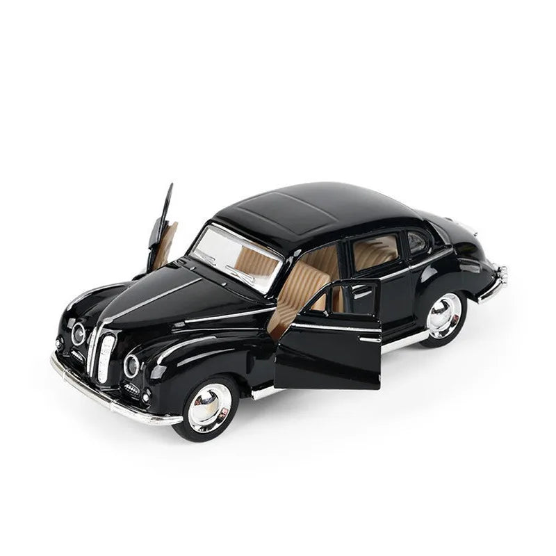1:32 Diecast Alloy Classic Model Cars Vintage Alloy Toy Car Minicar Collection Retro Model Art Old Car Toys for Boys Gift