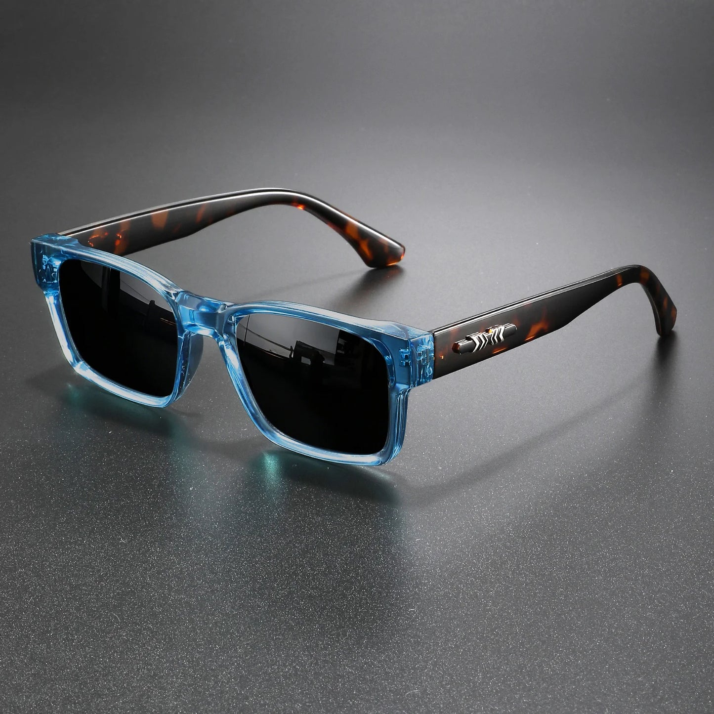 Lunettes de Soleil Rétro Punk Carrées UV400 — Extérieur Style Décontracté