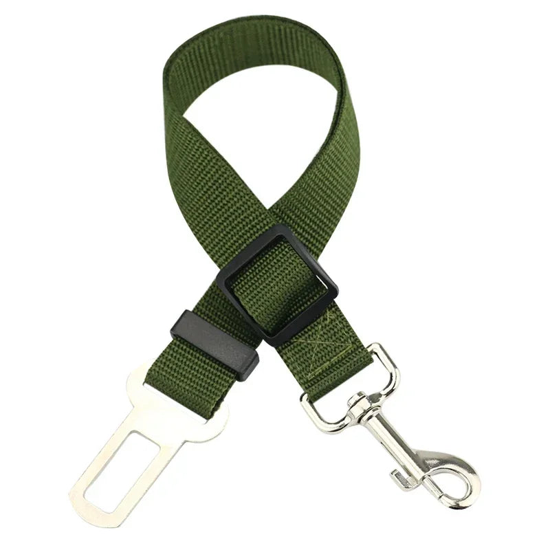Ceinture de sécurité réglable pour animaux de compagnie, chat, chien, siège pour animaux de compagnie, véhicule, harnais pour chien, Clip en plomb, levier de sécurité, Traction, colliers pour chiens, Accessoires pour c