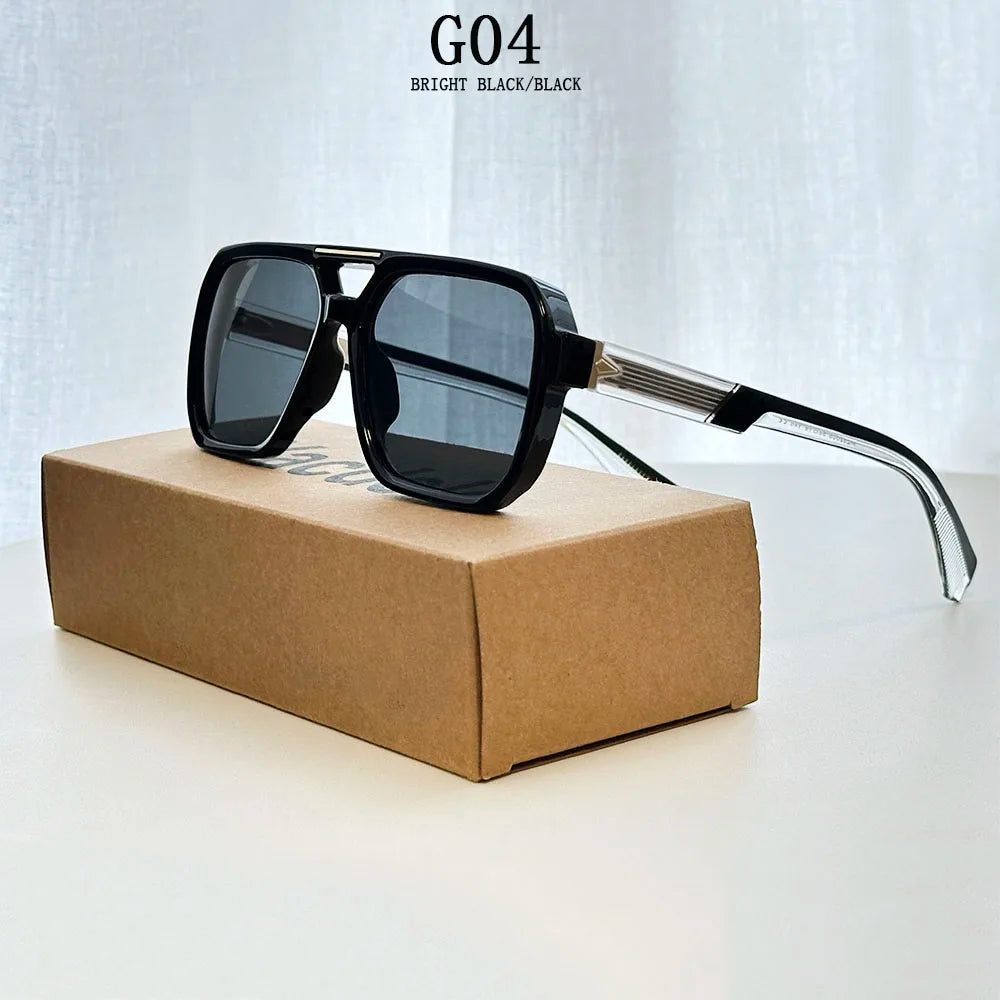 New in Vintage Sunglasses Men Luxury Square Sunglasses Women Fashion Glasses Drop Shipping Gafas De Sol Hombre Lunette Soleil Femme