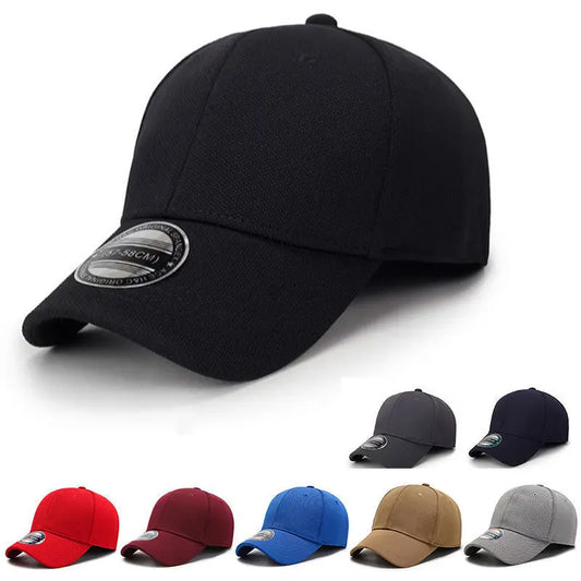 Casquette de baseball ajustée — sports plein air, golf, femmes, hommes, hip hop, snapback, visière