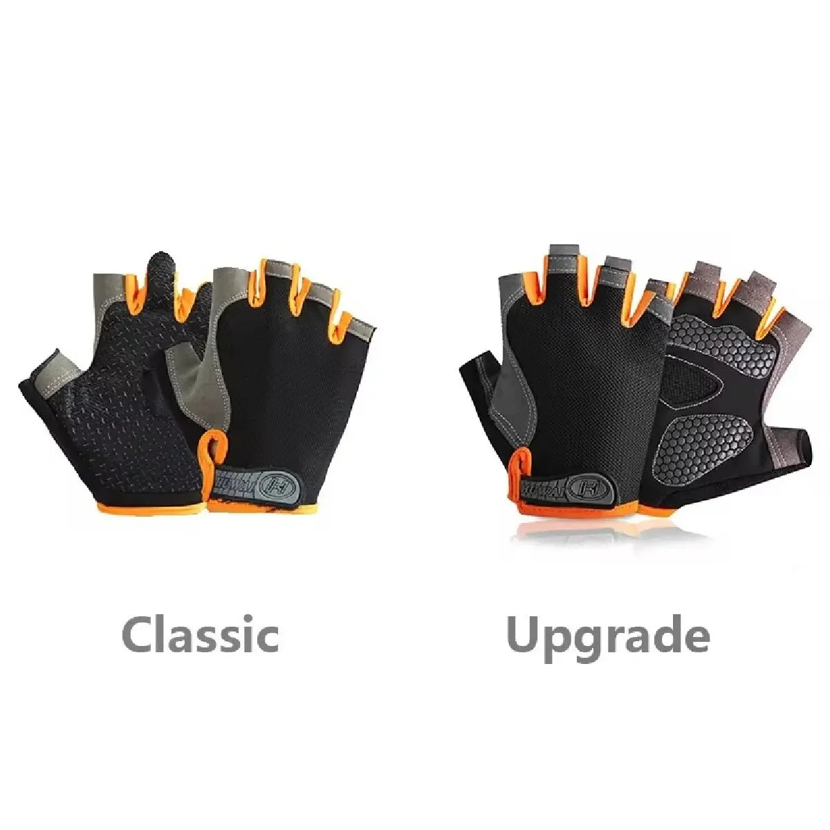 Gants de vélo sans doigts respirants antidérapants pour femmes et hommes, pour la pêche, le cyclisme, l'été, professionnels pour la salle de sport et le fitness