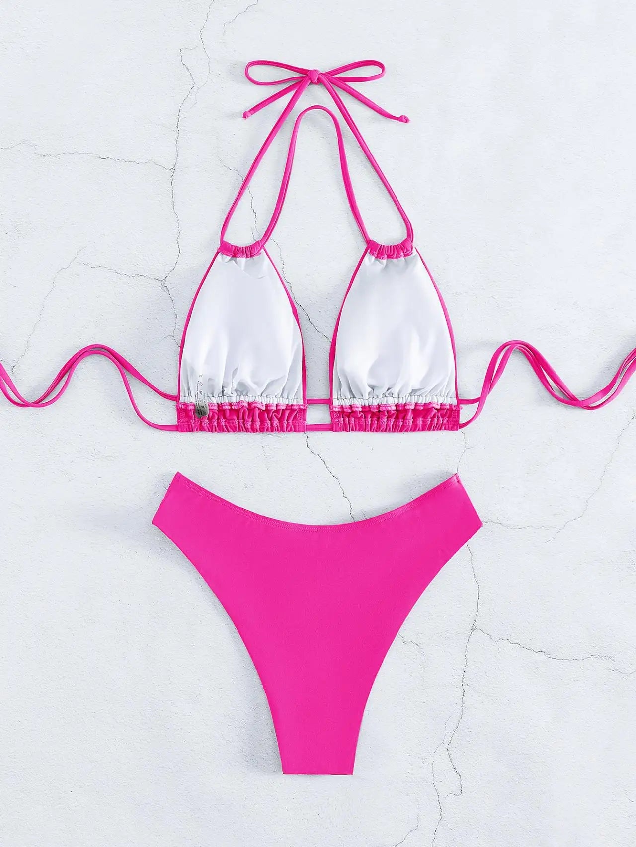 Maillot de bain en nylon solide pour femmes, bikini sexy, design de modélisation à la mode, nouveau style, vêtements de plage, 2025