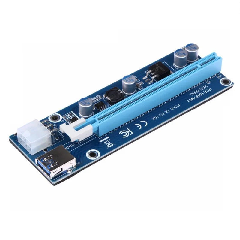 Mini PCIe vers PCI express 16X Riser pour ordinateur portable carte graphique externe EXP GDC BTC Antminer Miner mPCIe vers PCI-e slot carte minière