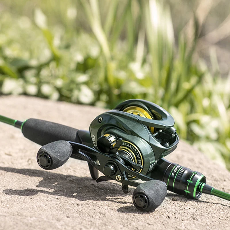 LINNHUE Baitcasting moulinet de pêche Micro poisson WK1000 moulinet traînée maximale 8kg rapport de vitesse 7.2:1 moulinet de pêche marchandises accessoire