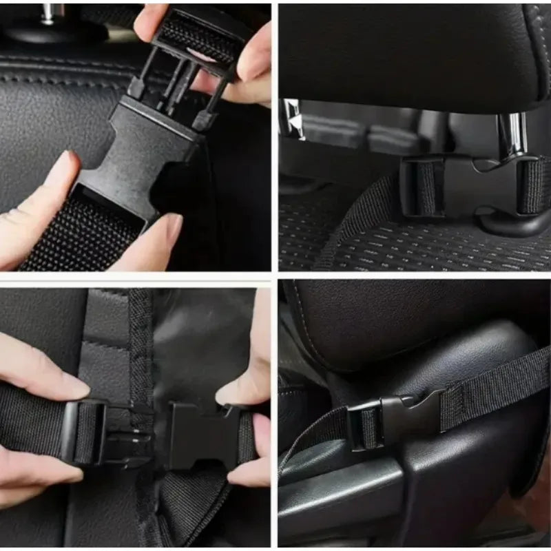 Organisateur de siège de voiture multi-poches, matériau Durable et étanche avec support de tablette, parfait pour les voyages sur route et l'utilisation quotidienne 2026