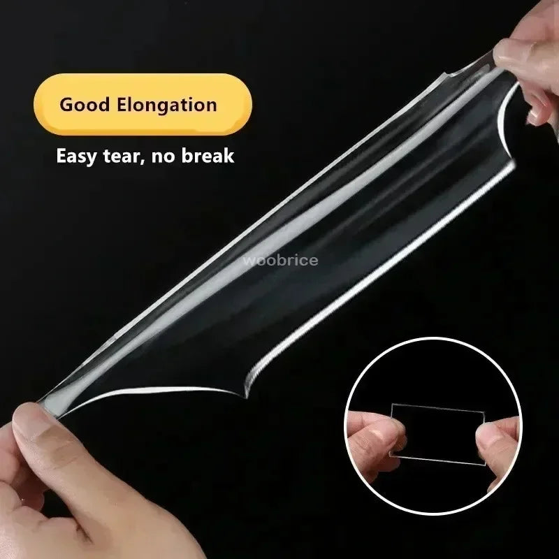 Nano Double-Sided Adhesive Tape, Extra Strong Decorative Tape, Thick, Transparent, Waterproof, Glue, Useful Things for Home