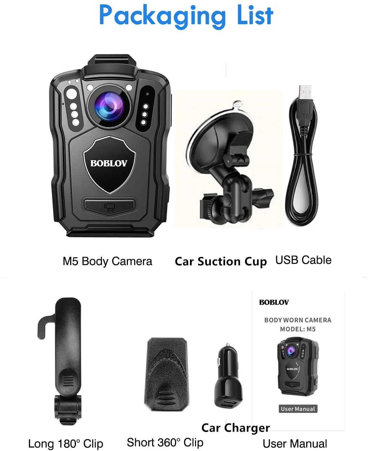 Caméra de Surveillance GPS Vision Nocturne IP67 — 128 Go Batterie 4200 mAh