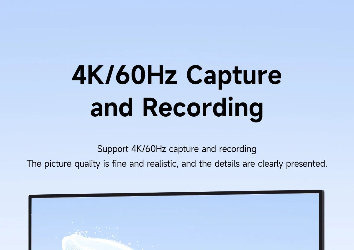 Carte de capture vidéo 4K Hagibis pour le streaming et le gaming, prise en charge VRR RGB HDR, transmission directe pour Switch2 Xbox PS5/4, diffusion en direct de la caméra