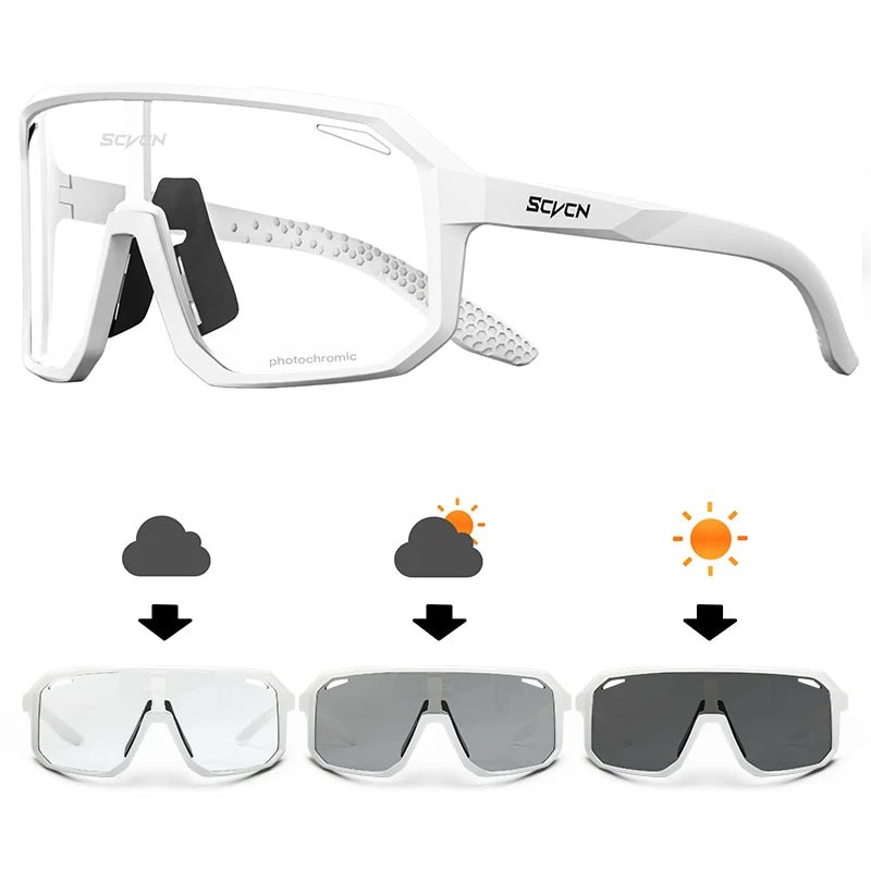 Lunettes de Cyclisme VTT UV400 — Course Conduite Sports Extérieur Homme Femme