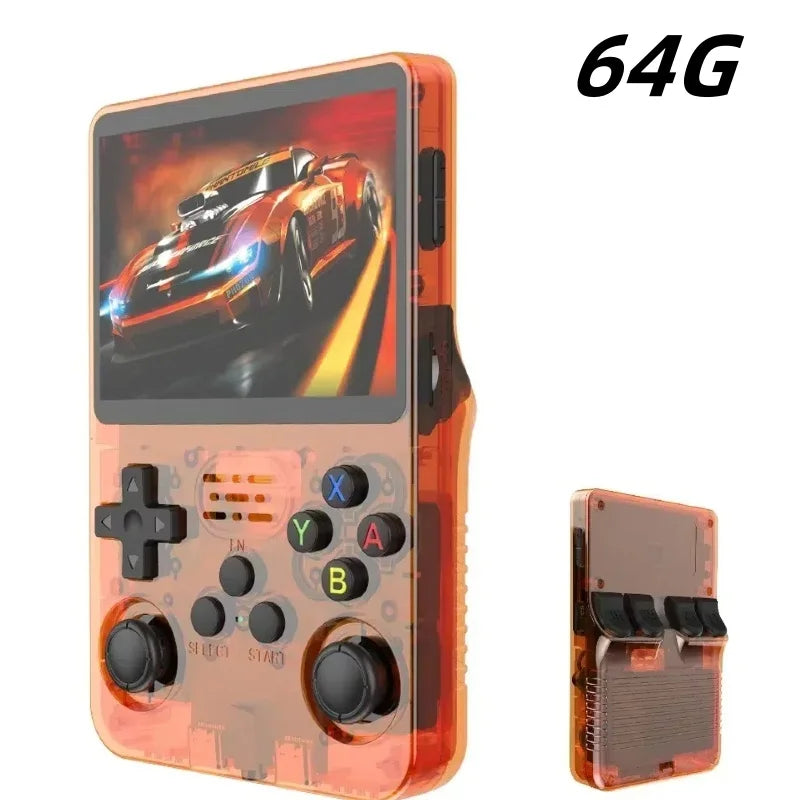 Console de jeu rétro portable — 3,5 pouces IPS, 15000+ jeux, système Linux, lecteur de poche, cadeau