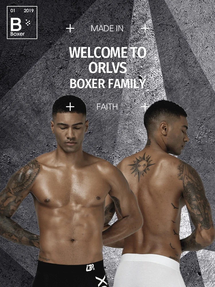 Boxer Homme ORLVS — Lot de 1 à 2 Pièces Confort Premium