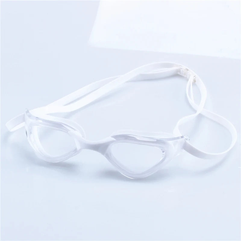 Lunettes De natation professionnelles Anti-buée, galvanoplastie, étanche, en Silicone, professionnelles