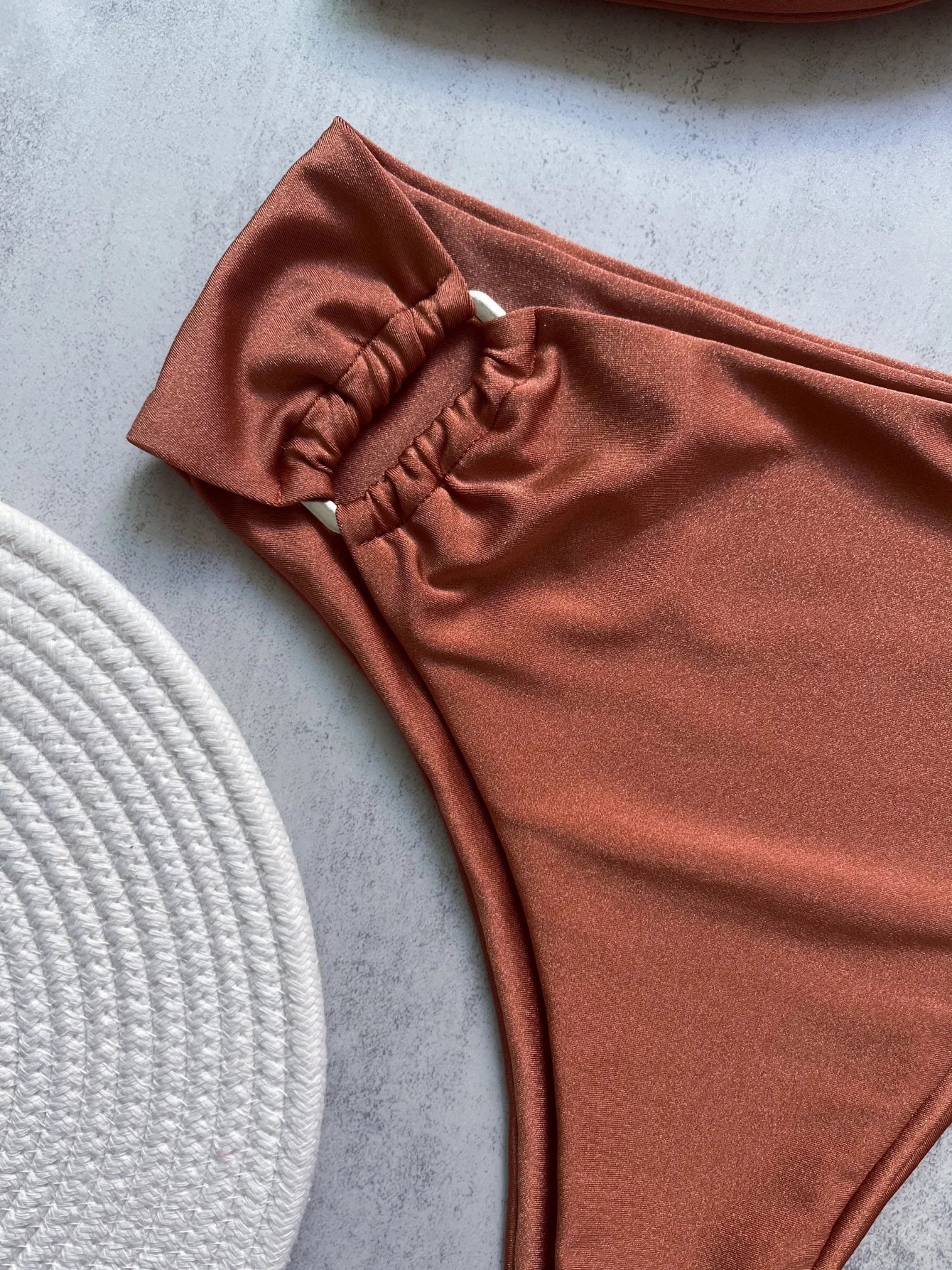 Bikini bandeau push-up pour femme 2026, maillot de bain sexy, ensemble bikini brésilien, string, maillot de bain uni, tenue de plage