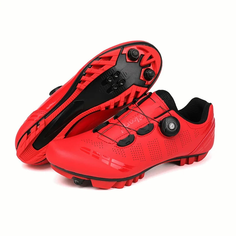 Zapatillas de ciclismo, zapatillas deportivas especiales SPD Road Racing para hombre, parte superior transpirable, zapatillas de ciclismo de montaña para exteriores
