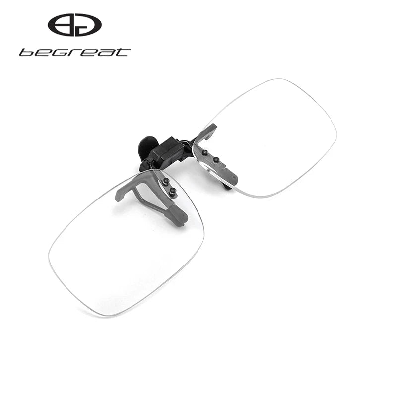 BEGREAT – Gafas de lectura portátiles, clips, lentes abatibles, lupa para hombres y mujeres présbitas sin montura, gafas Connect