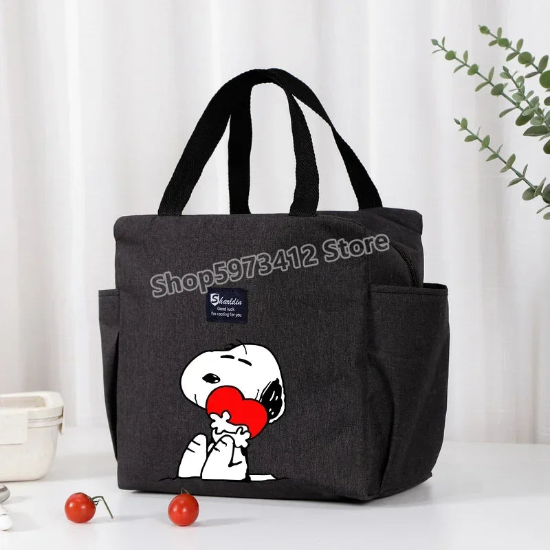 Sac isotherme portable pour déjeuner et boissons — mignon, thermique, pique-nique, cadeau enfants