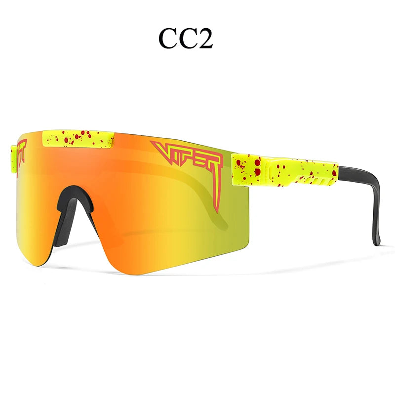 Pit Viper Outdoor Sunglasses for Men and Women, Driving Sports Eyewear, Fashion Sunglasses, Baseball Shades, UV400, Men and Women