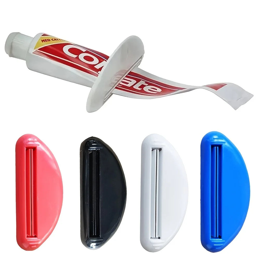 Presse-dentifrice manuel, Clips de Tube de dentifrice, distributeur de nettoyant pour le visage multifonction, accessoires de salle de bains