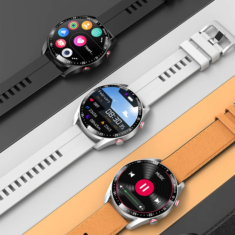 Smartwatch for Men and Women, HD Screen, Bluetooth Call, GPS, Heart Rate Monitor, IP68 Waterproof, New, 2024