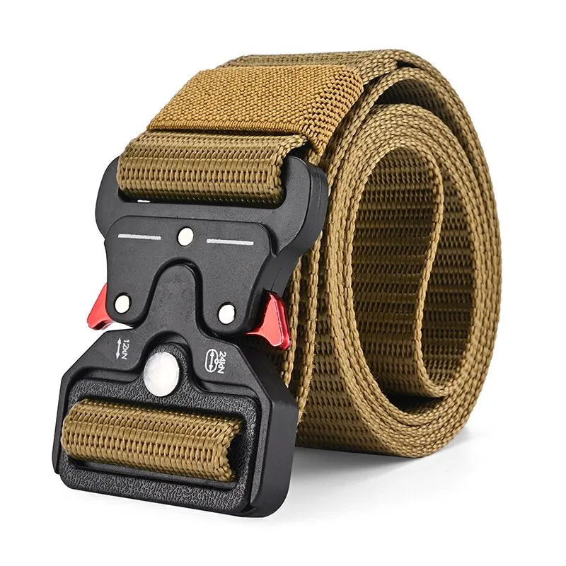 Versatile Tactical Belts for Men, Durable, Adjustable Design, for Outdoor Sports Enthusiasts, Pair with Jeans, for Men and Women, 1 Piece/2 Pieces