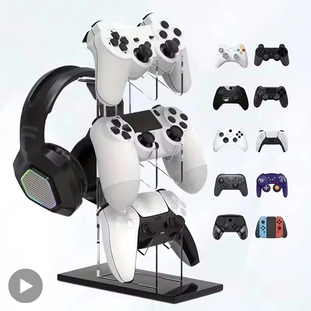 Accesorios de juego para controladores de Playstation 5 4 3 2 PS5 PS4 PS3 Dualsense Dualshock Switch Pro Xbox Soporte de control Soporte de juego
