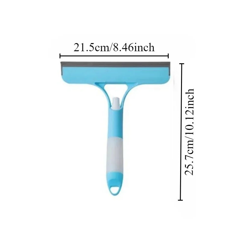 Essuie-glace multifonction, brosse de nettoyage de vitres de maison, pulvérisateur, brosse de nettoyage de savon, brosse en caoutchouc automobile pour la maison