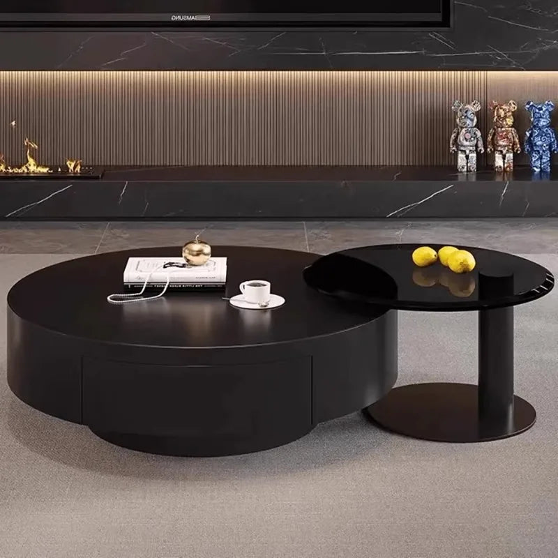 Modern Round Coffee Table for Living Room, Luxury Cute Coffee Table, Nordic Decor, Living Room Furniture