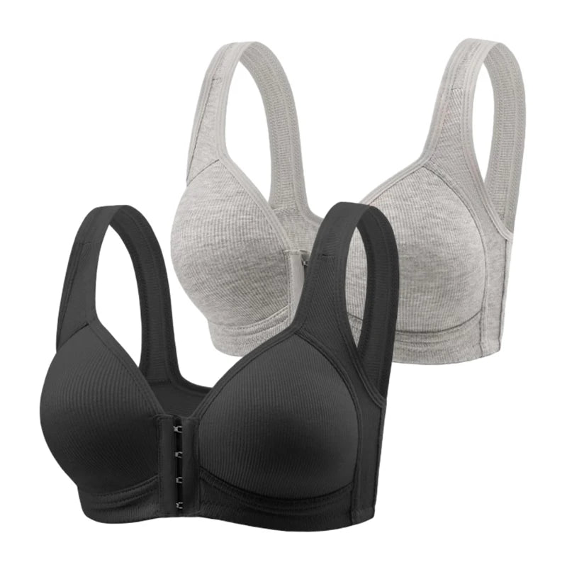 Bralette Fallsweet — Fermeture Frontale, Sans Fil & Couverture Complète