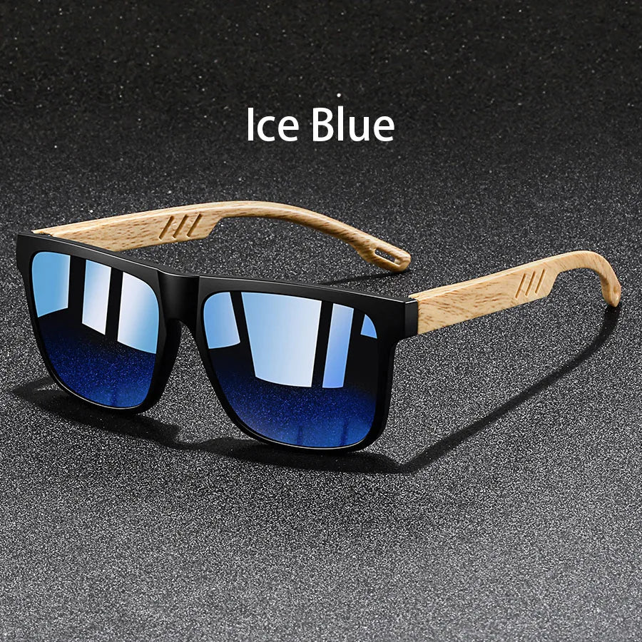 Mode Vintage carré cadre carré lunettes de soleil hommes femmes pêche conduite homme marque de luxe concepteur lunettes de soleil UV400 lunettes