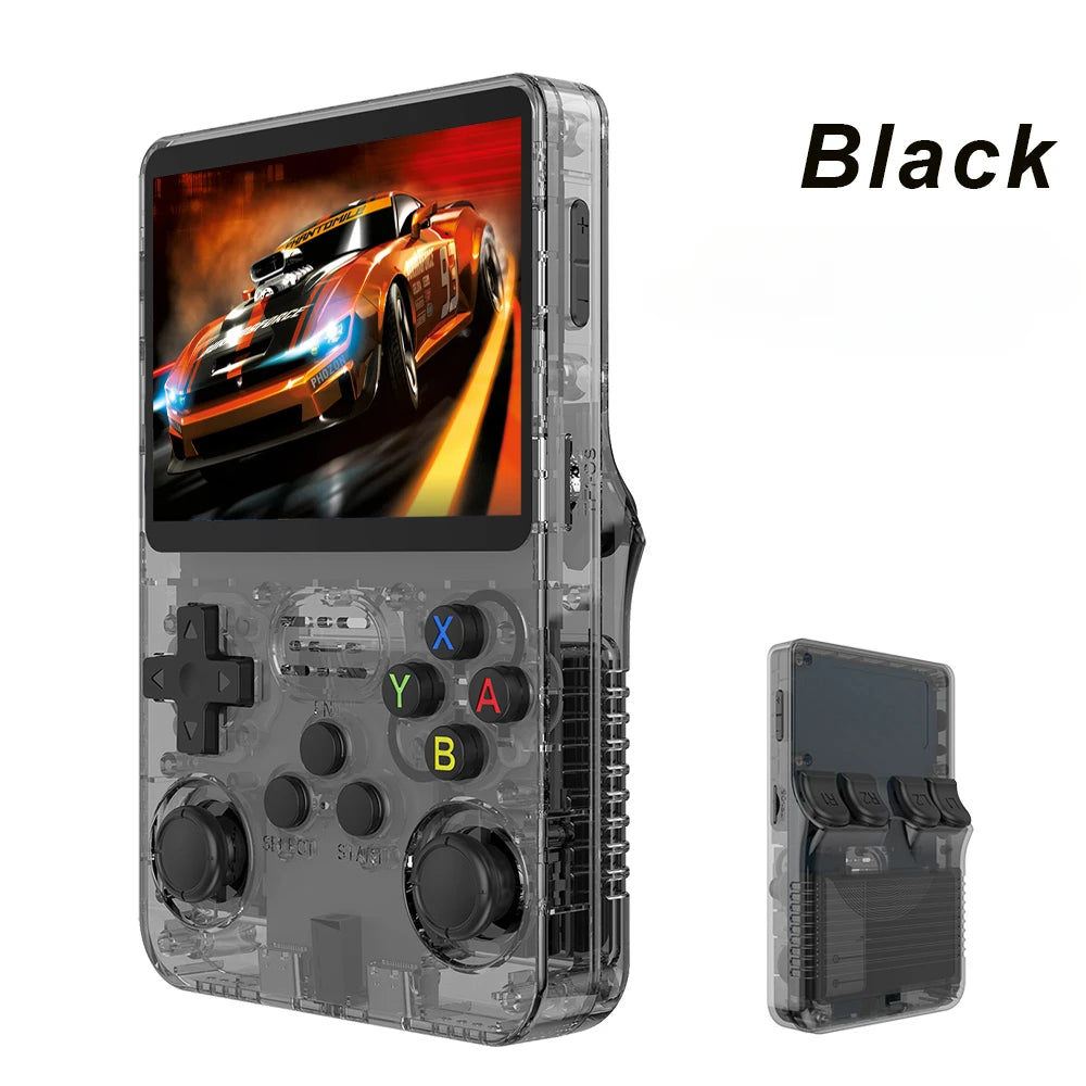 Console de Jeu Rétro Portable 3,5" IPS — 64/128/256 Go Linux Cadeau Enfants