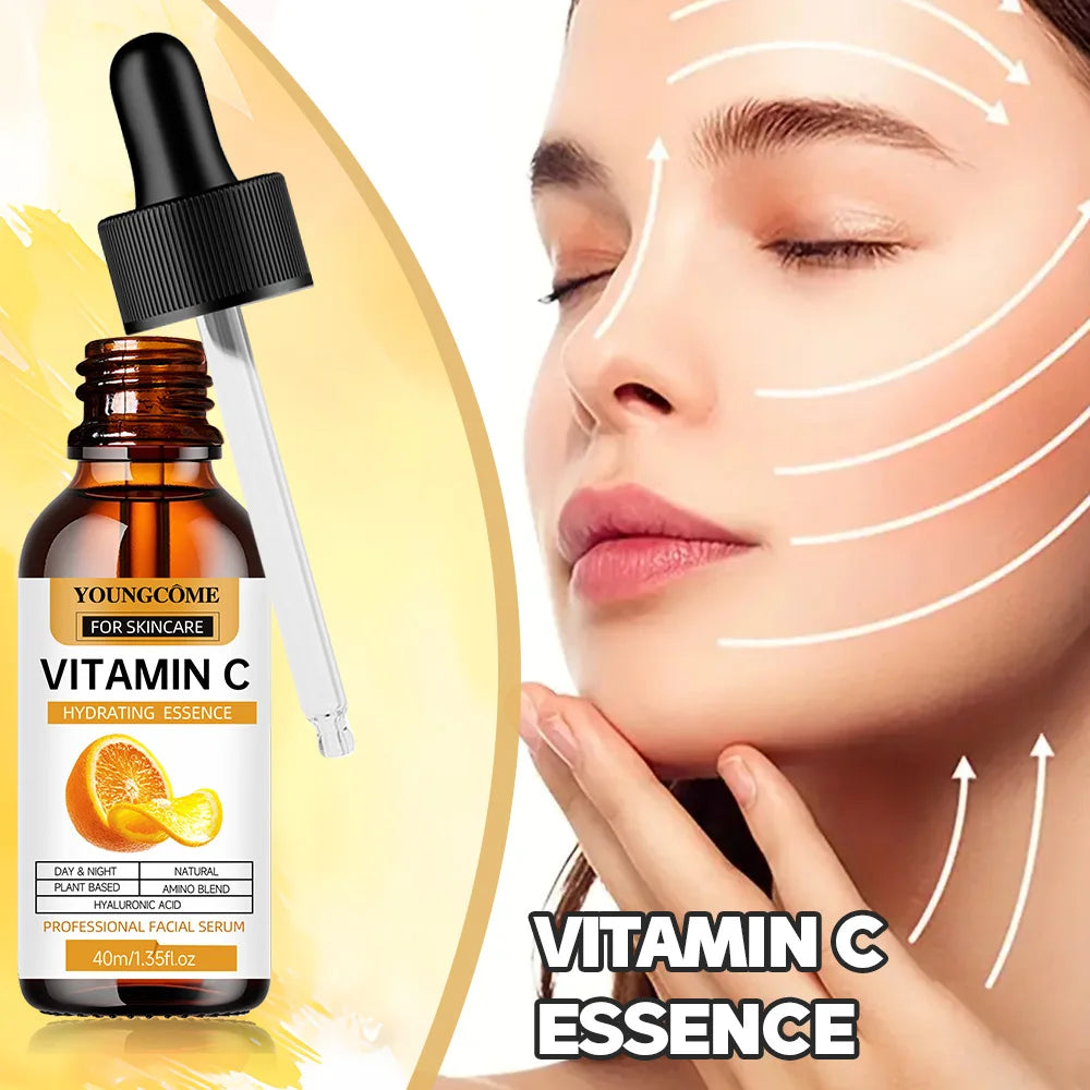 Vitamin C Facial Serum Dark Spot Remover Anti-Aging Repair Essence Facial Skin Care Collagen Repair Nourishing Skin Care