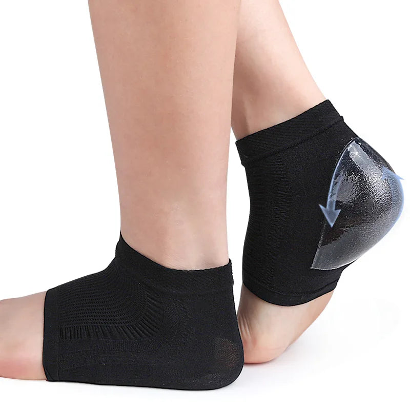 Protège-Talon Mesh Gel Silicone — Soin Pieds Anti-Ampoules