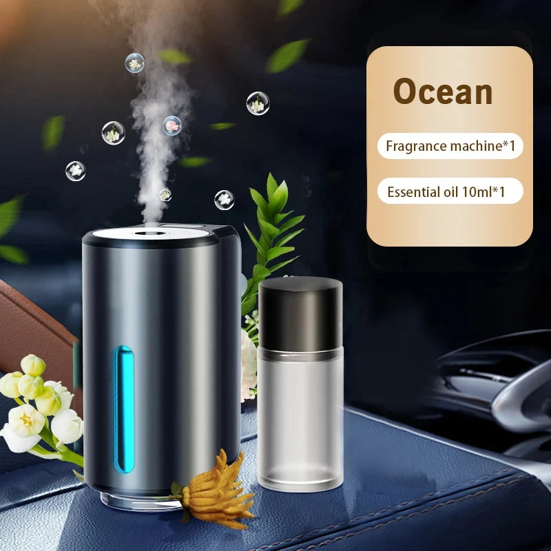 Diffuseur d'air électrique pour voiture, humidificateur d'arôme pour ventilation de voiture, brume d'aromathérapie, désodorisant pour enlever les odeurs, accessoires de voiture