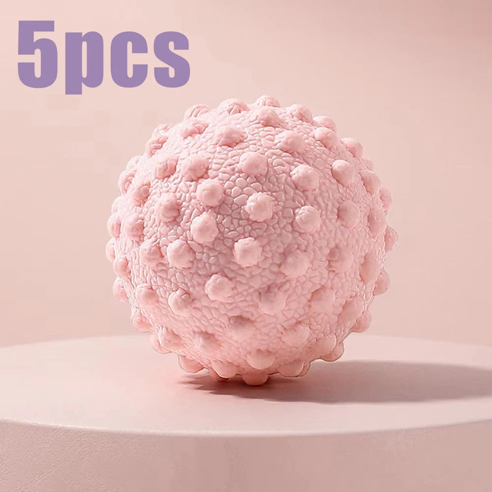 Balle de Massage Fascia TPR — Point Surelevé Yoga Dos Taille Pieds