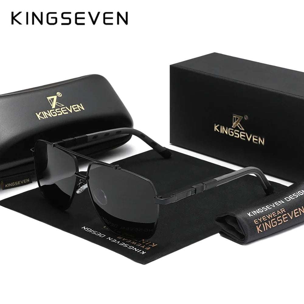Lunettes de soleil UV400 — carré, grand cadre, polarisées, conduite, plein air, mode 2026