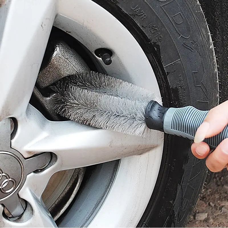 Brosse de nettoyage de roues de voiture, Profession de pneus, nettoyage automatique, soins de détail, jante de pneu de roue sèche et humide, brosse de nettoyage, accessoire de marchandises