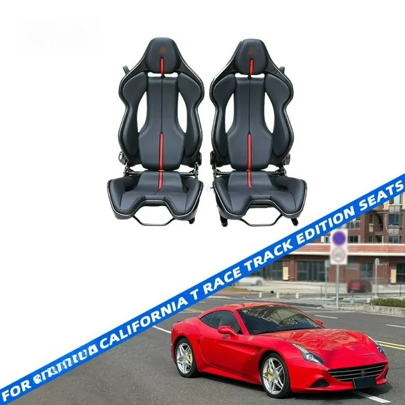 Siège de course ergonomique réglable manuellement — style sport, supercar, confort